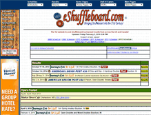 Tablet Screenshot of eshuffleboard.com